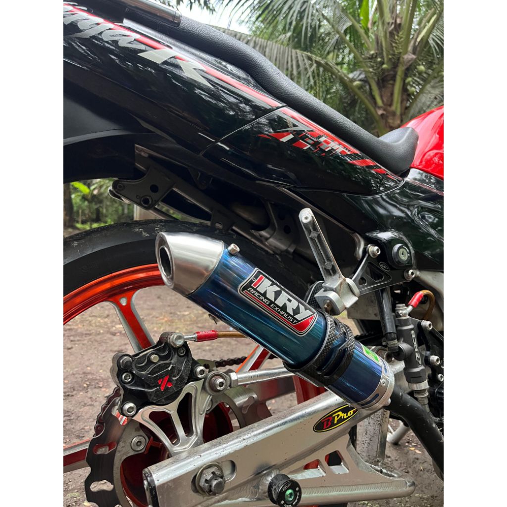 Promo Slincer Only Custome stenlese model blue titanium, GTX, 2tak series KTM SX 125,YZ125,KTM SX85,