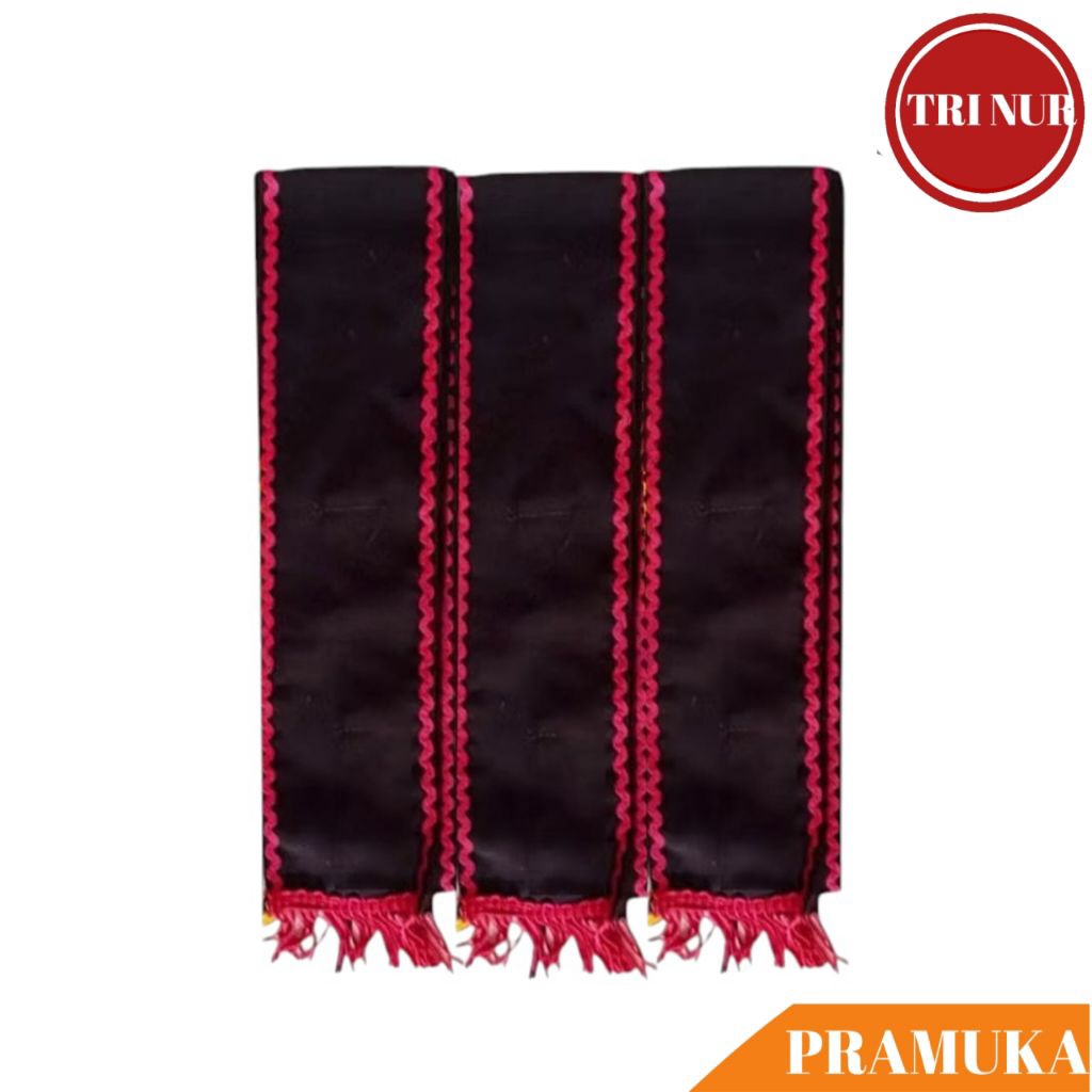 Selempang TKK Merah (Penggalang) Pramuka / Slempang TKK / Tetampan TKK Pramuka / Selendang TKK Pramu