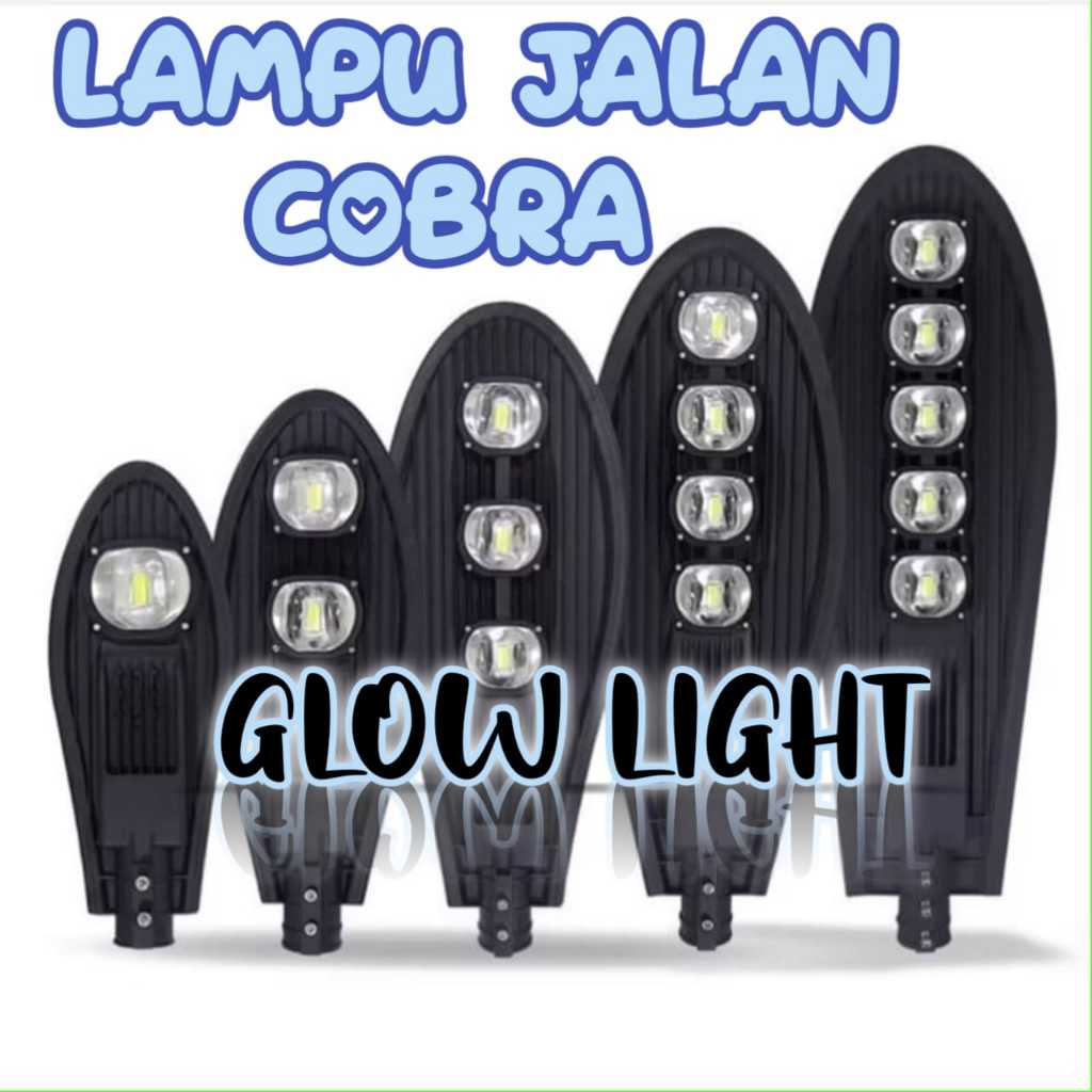 Lampu Jalan Cobra 250 Watt PJU Led 250 Watt 220V Waterproof