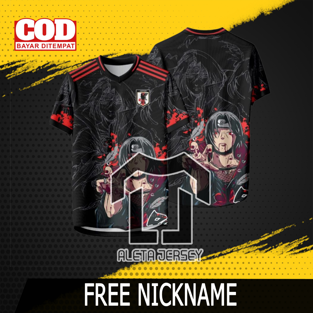 Jersey Japan Jepang X Uchiha Itachi 2025