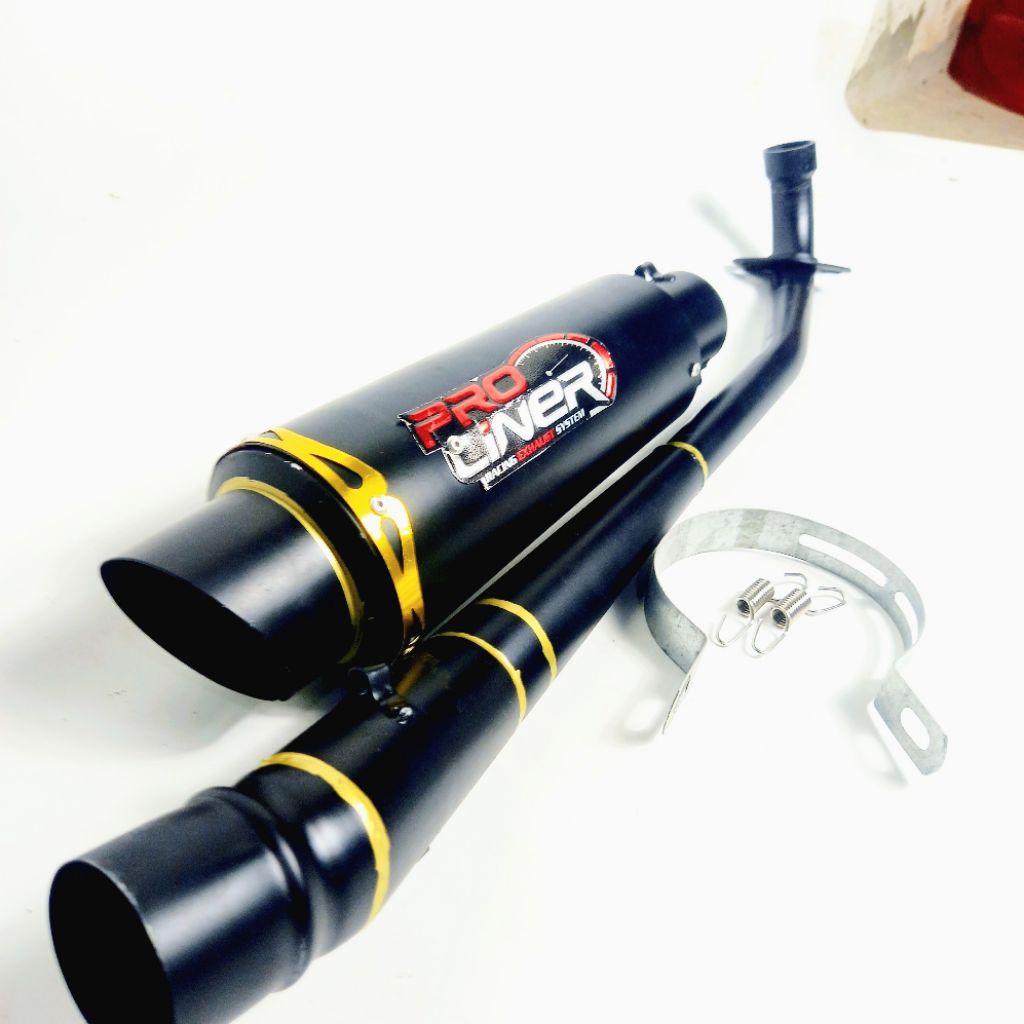 Knalpot Bebek Universal Proliner Black