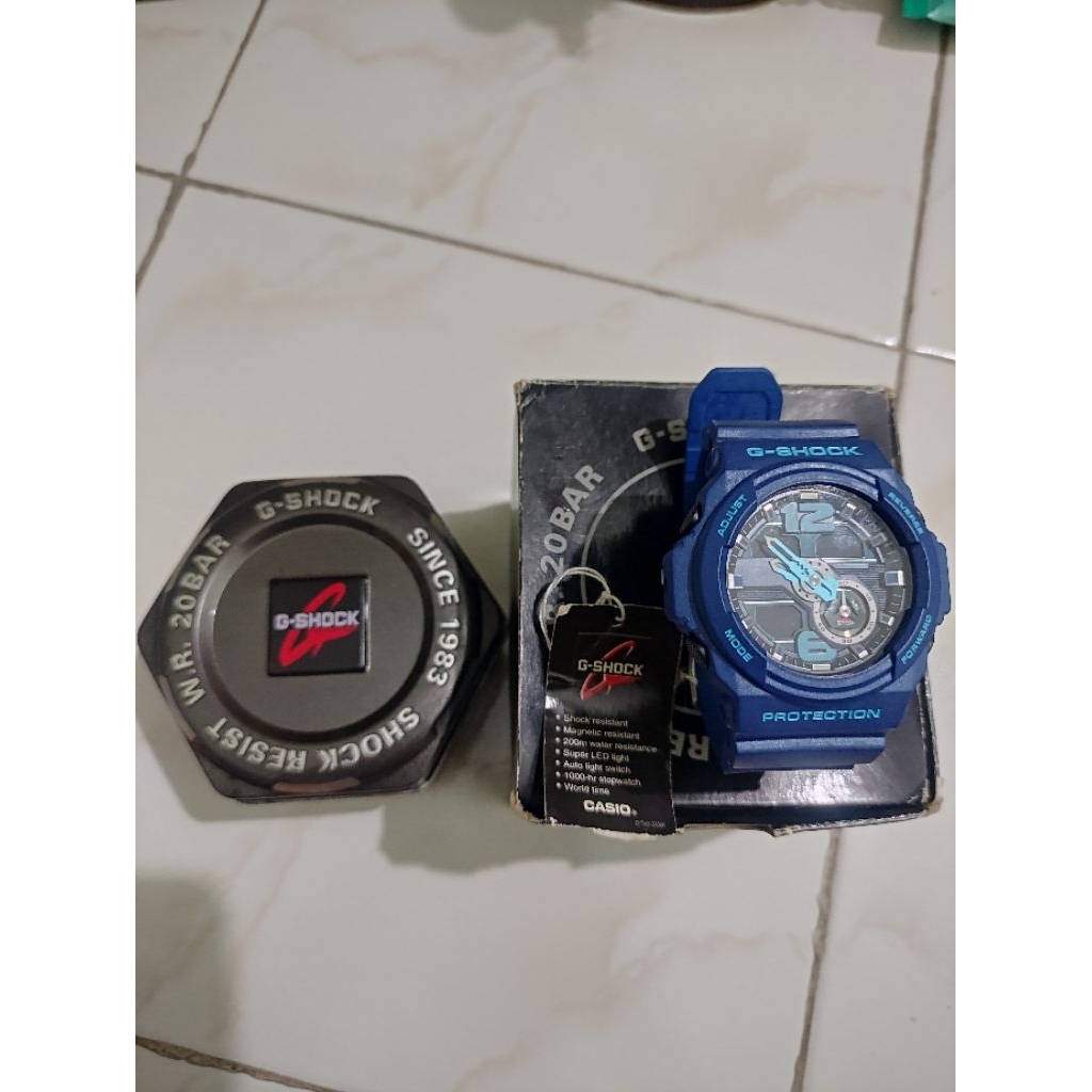 Preloved Jam Casio G-Shock Super Illuminator Analog & Digital Men's Watch (GA-310-2A)