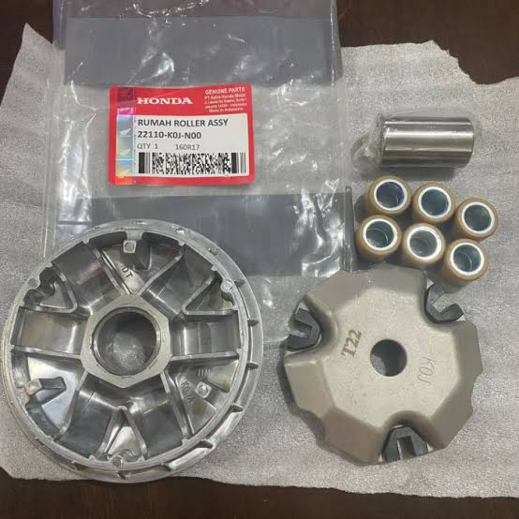 Rumah Roller Assy Set Roller KOJ Honda Genio Beat Esp Beat New Beat Street Scoopy 2020-2021