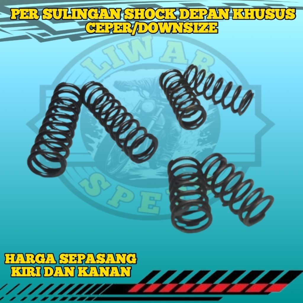 PER SULINGAN SHOCKBRRAKER KHUSUS DOWNSIZE /CEPER AEROX NMAX PCX VARIO BEAT SET