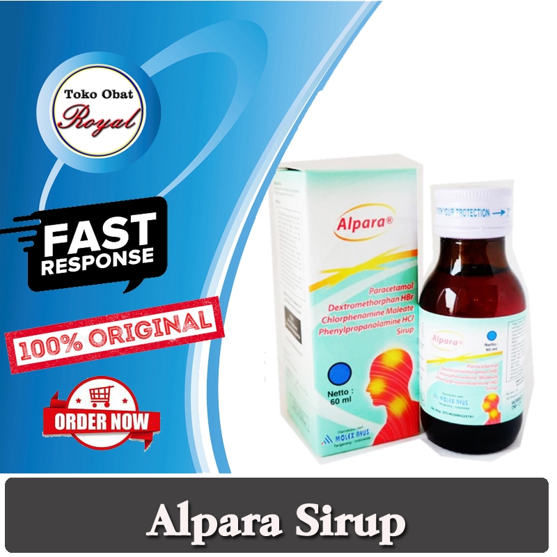 Alpara Sirup Obat Demam, Batuk dan Hidung Tersumbat