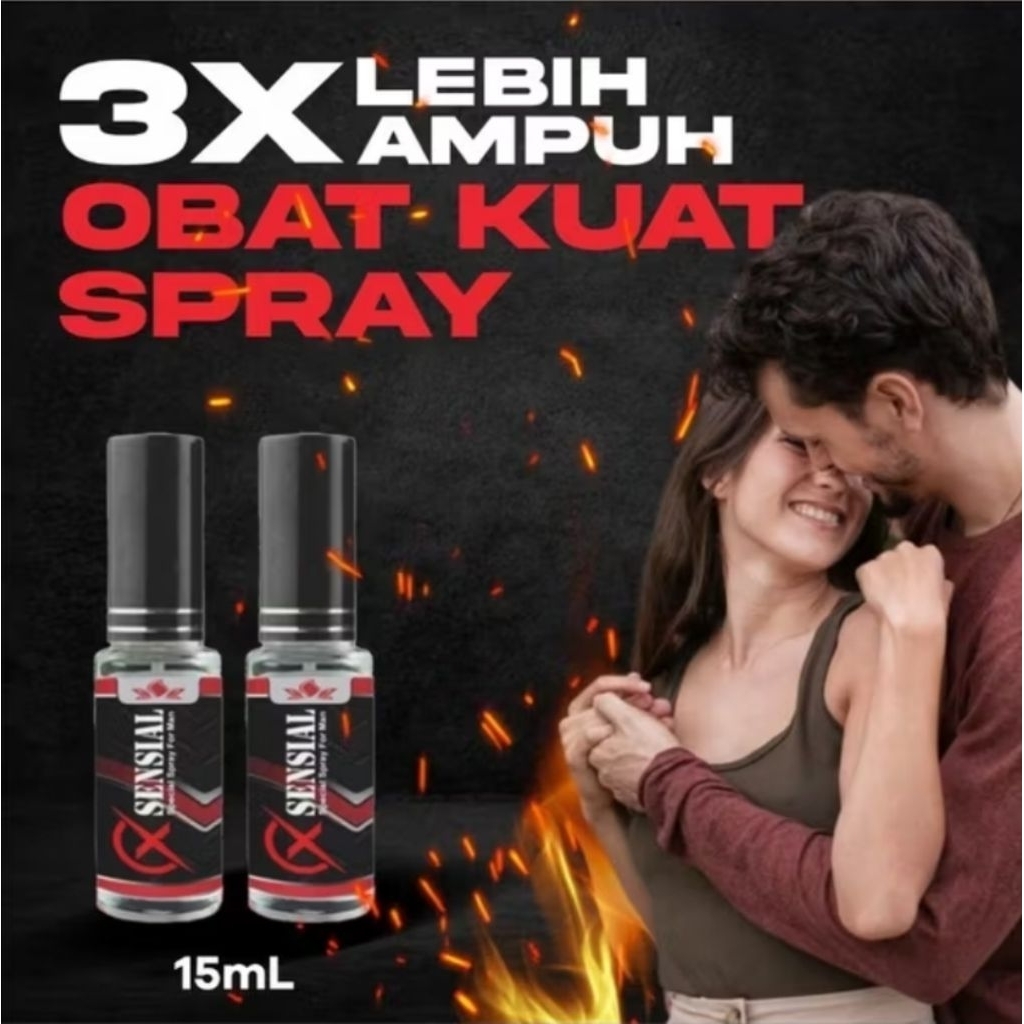 X-sensial SPRAY ORIGINAL obat kuat pria alami