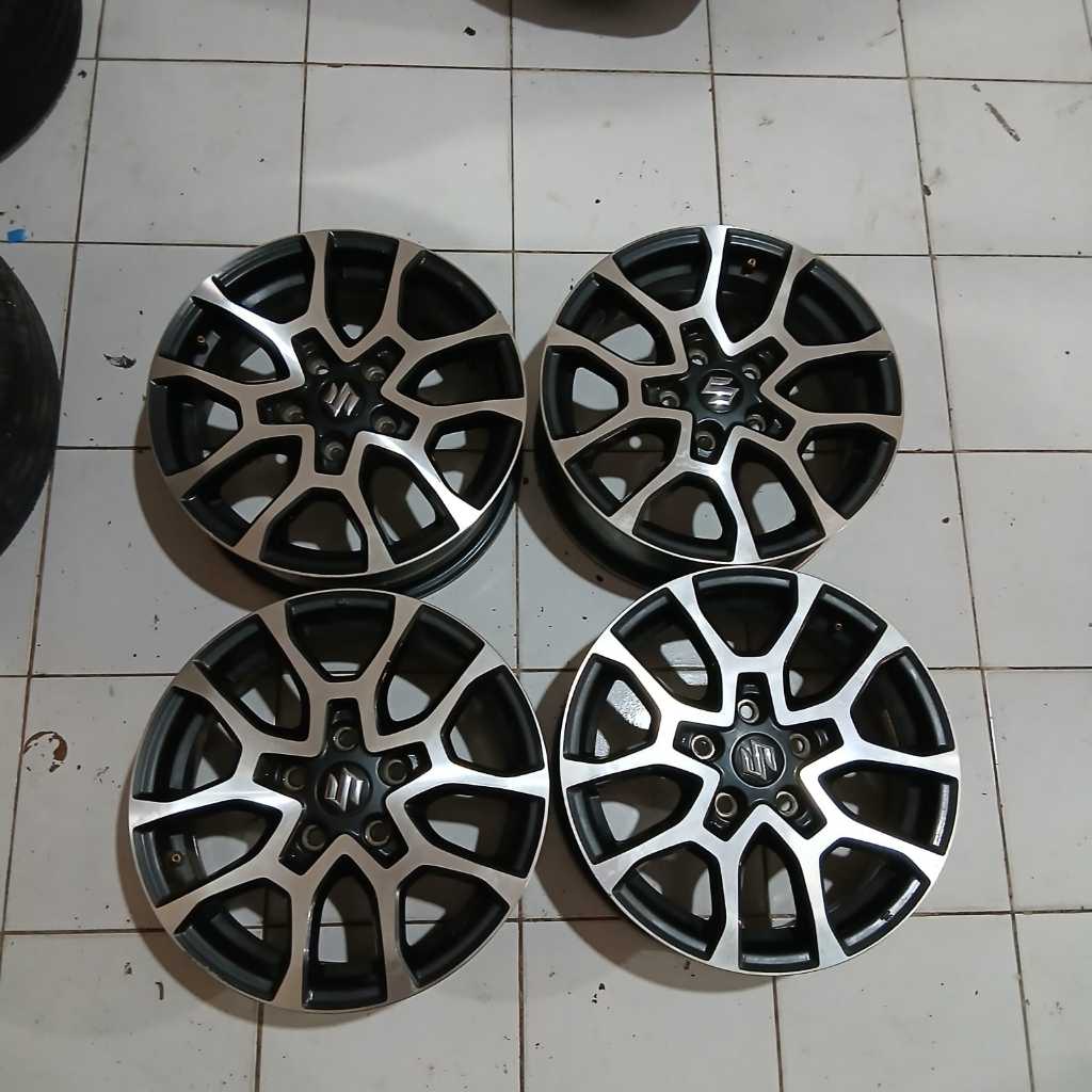 Velg Mobil Bekas Copotan STD XL7 R16X6 Baut 5 PCD 5X114 ET45 Pnp Ertiga Grandmax L300 Dll