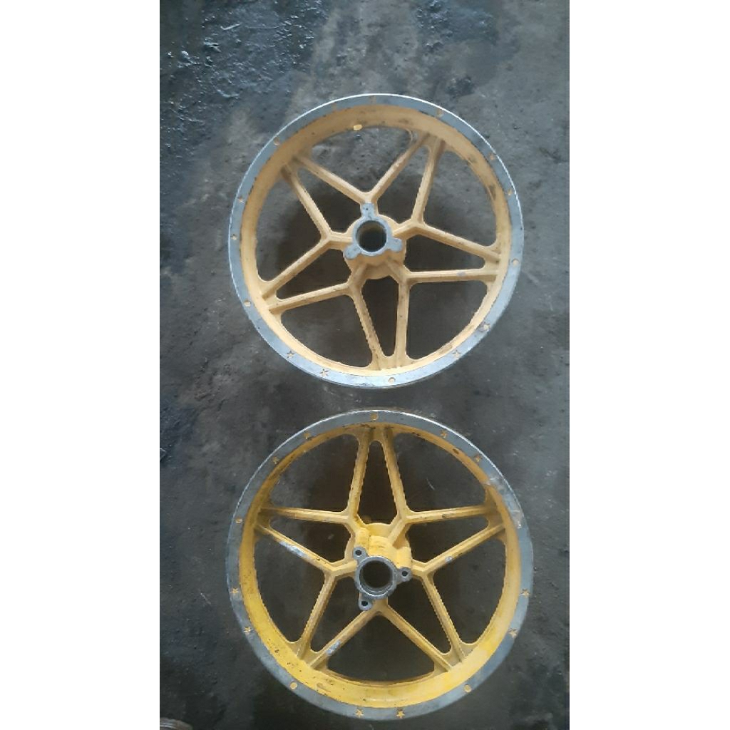 Pelek aluminium alloy 2.50-10 inc mini trail 50 cc