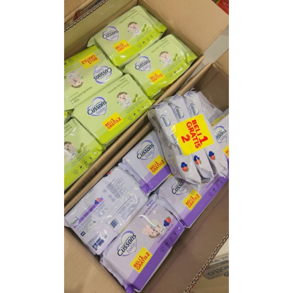 (SONIA_SbY)TISU BASAH CUSSONS 1DUS