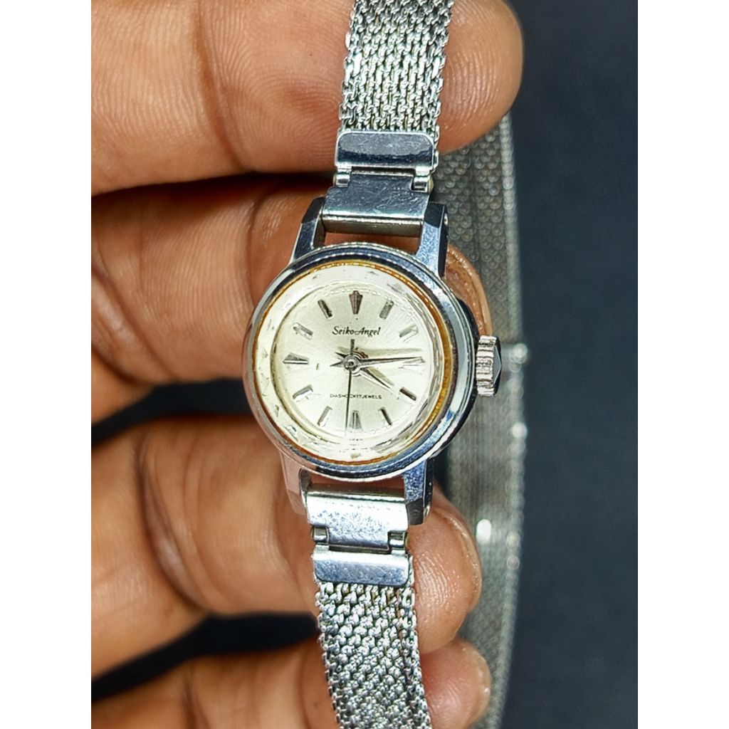 SEIKO ANGEL 1004-0130 MANUAL WINDING VINTAGE