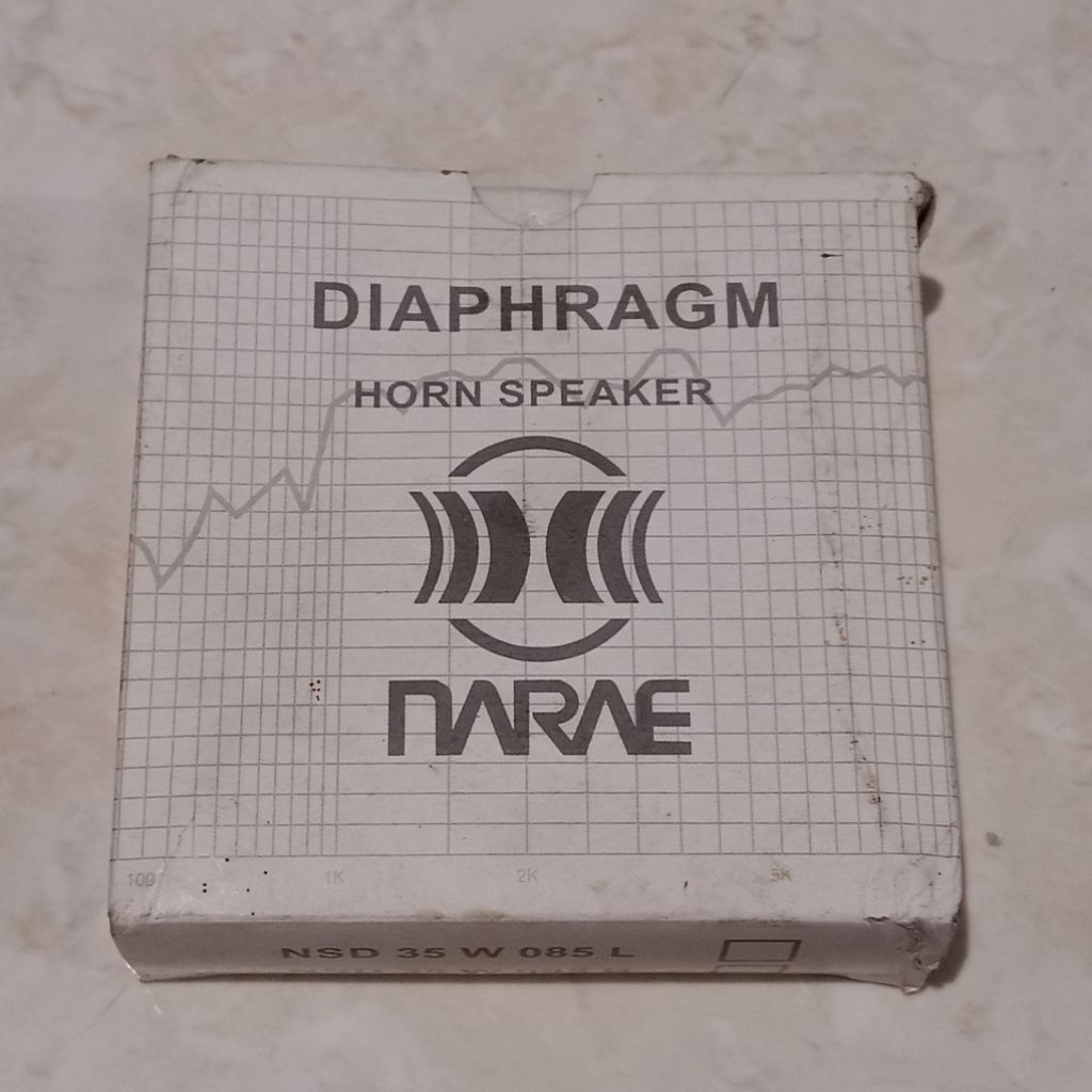 Diaphragm Horn Speaker Narae Spul Toa Biru Lama 35 Watt