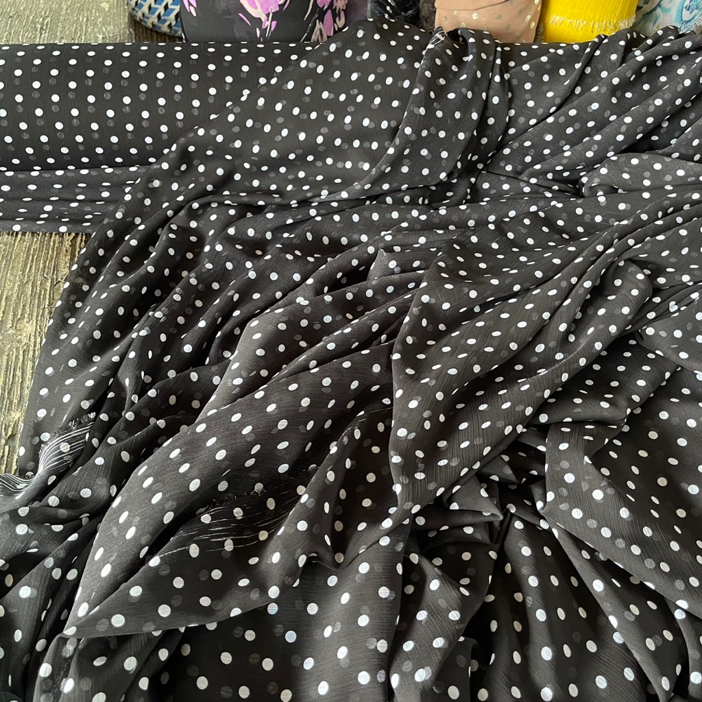 Kain Sifon dot - Kain Sifon polkadot - Kain Motif polkadot