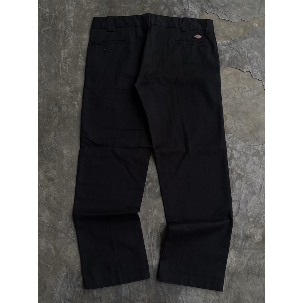 DICKIES WP873 SLIM STRAIGHT LONG PANT BLACK