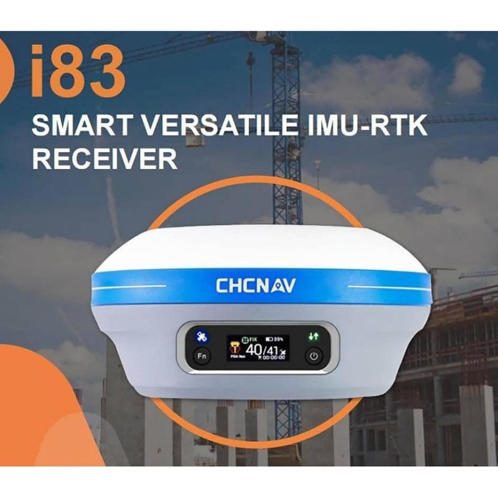 CHC i83 IMU-RTK GNSS Receiver 30% Tracking Boost