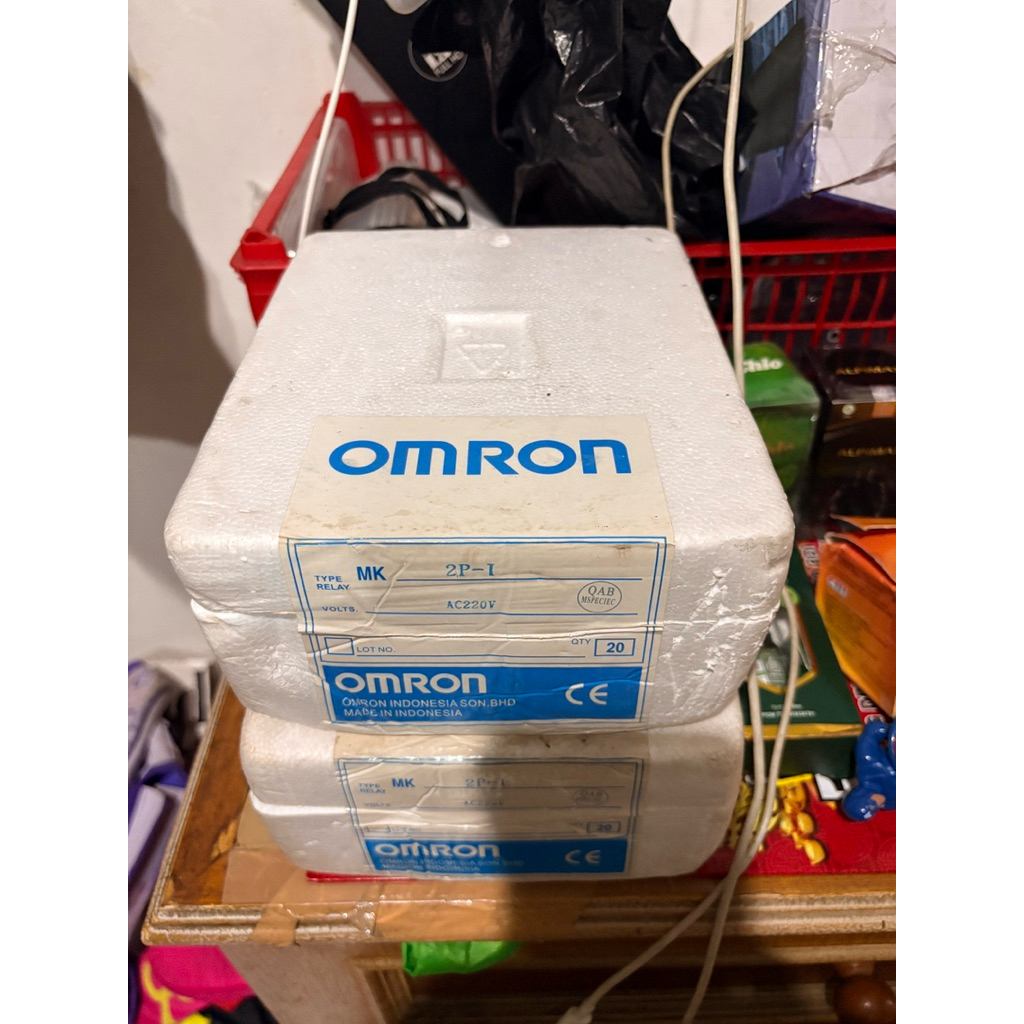 RELAY MK2P 12V OMRON / RELAY MK2PN OMR 24 VOLT / RELAY OM 220V MK2P-I 8 KAKI / RELAI