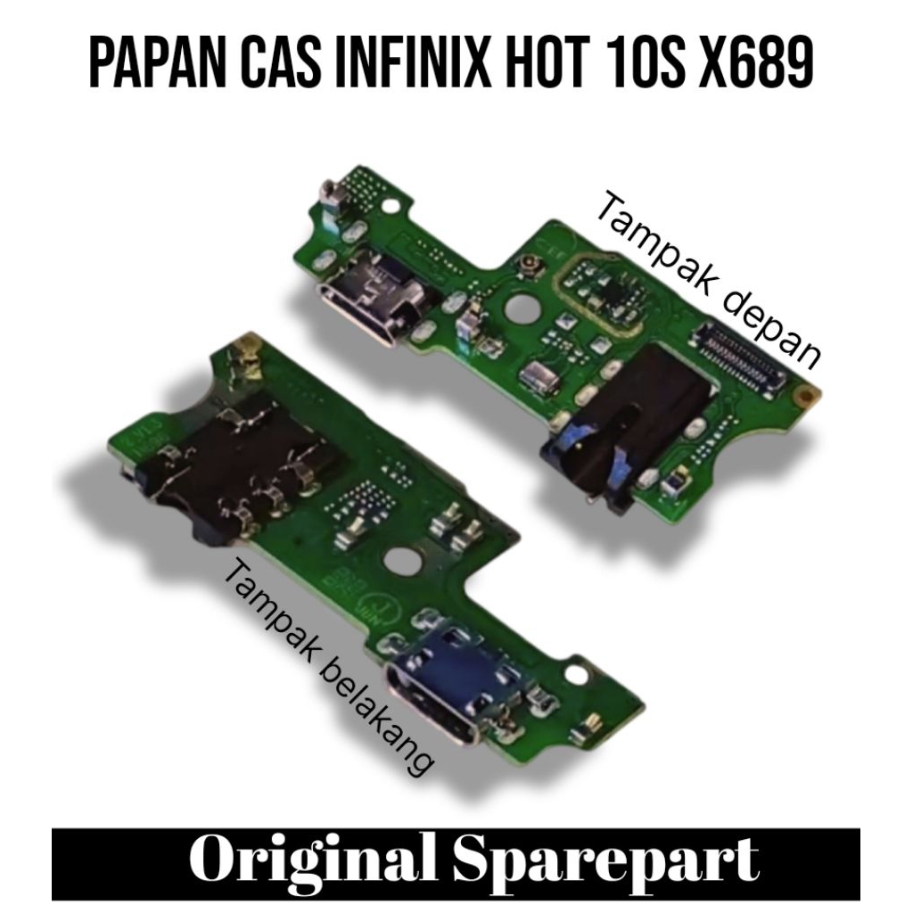 Konektor Papan Cas Infinix Hot 10s X689 Original Terbaru – Sparepart  Charger Board HP Infinix Hot 1