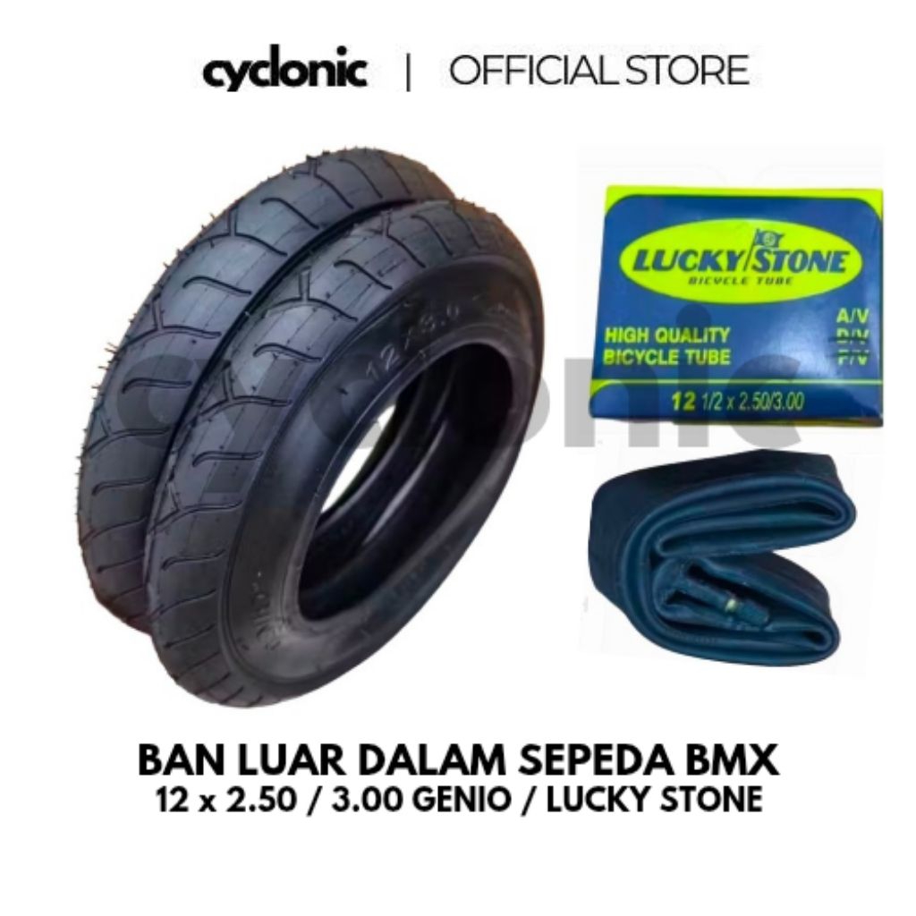 Ban Luar Sepeda BMX Ban Besar 12x.30 Genio
