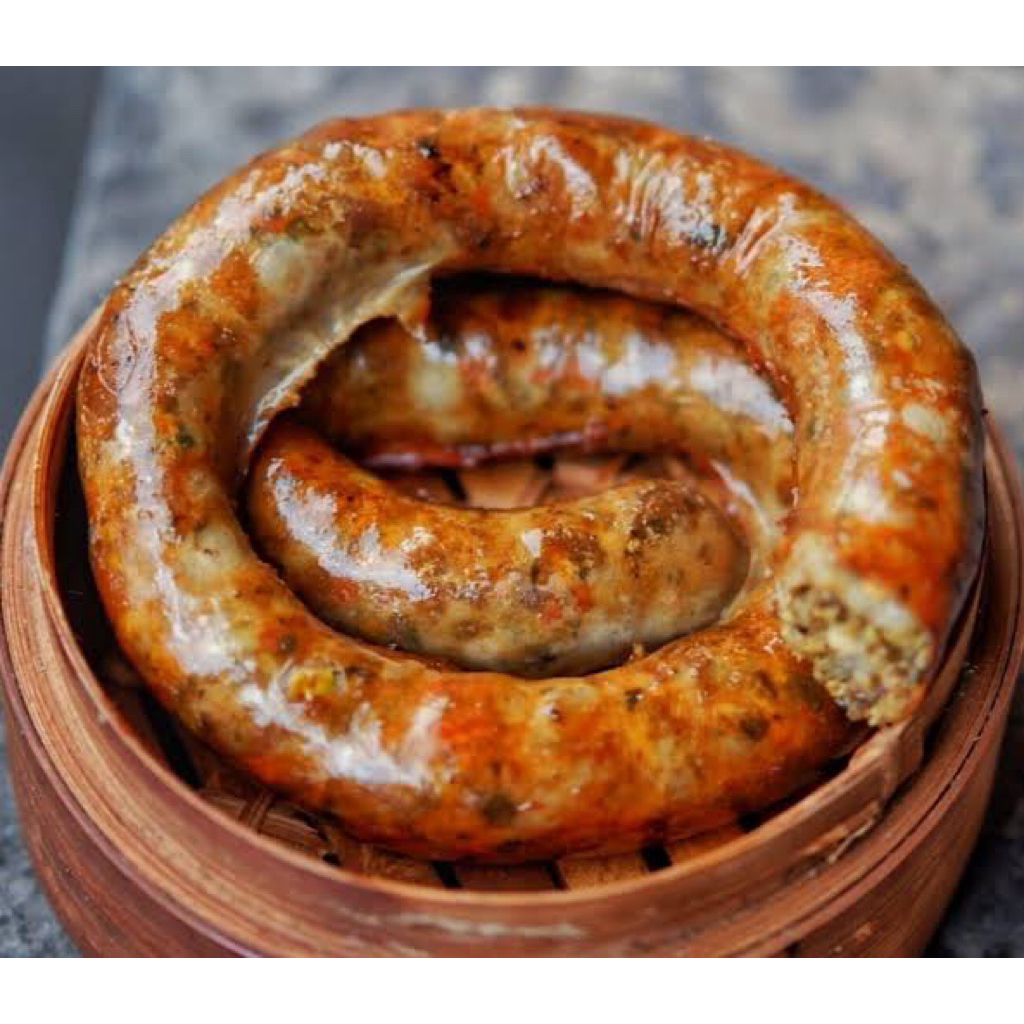 urutan/ sosis babi smoky