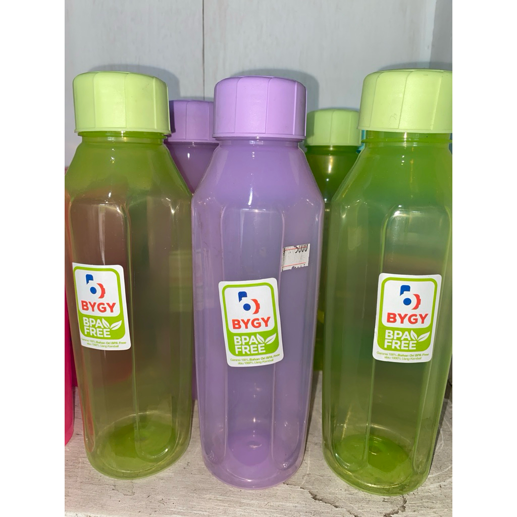 botol minum bygy polos 600ml bpa free