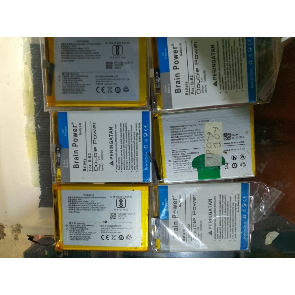 Baterai Second Vivo V5lite / Y66 / Y67 B-B2