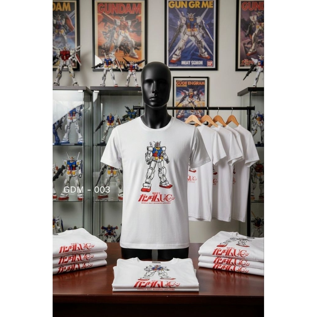 T-SHIRT KAOS GUNDAM