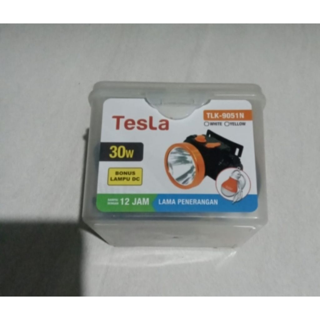 senter kepala tesla 30watt