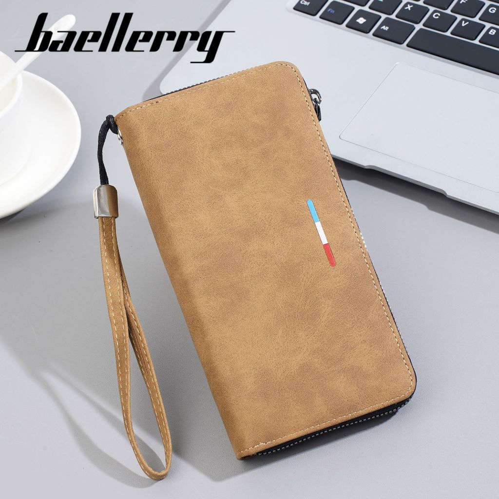 VALUE PACK BAELLERRY C3097 DOMPET PRIA WANITA PANJANG BAHAN KULIT PU LEATHER PREMIUM BAEOS