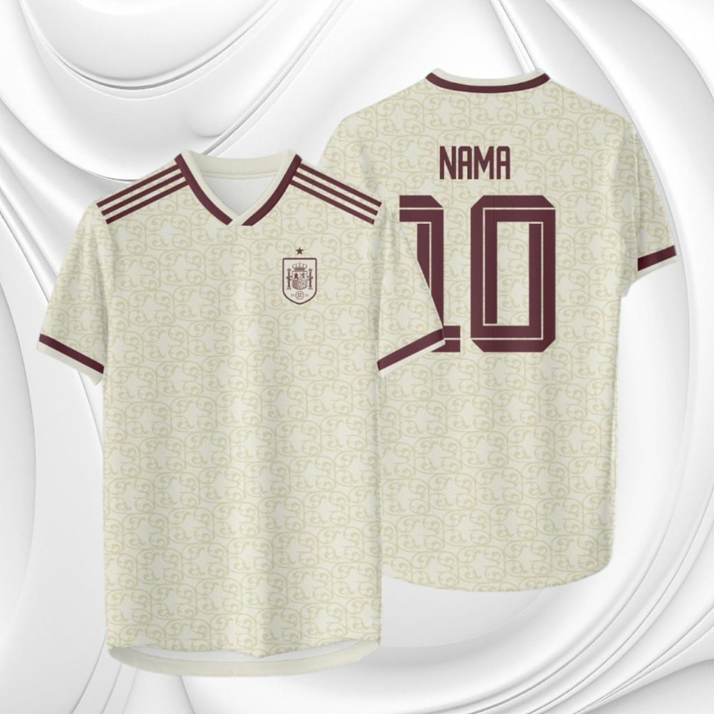 jersey spanyol away 2026 free name & nomer