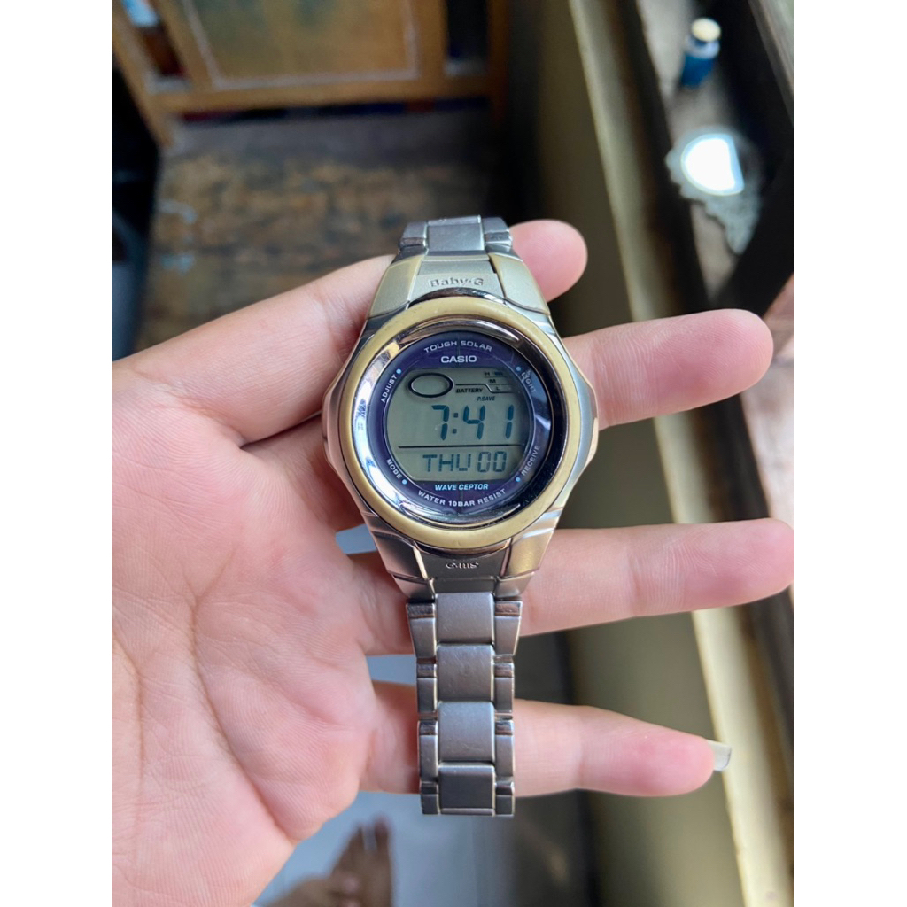 Jam Tangan Casio Baby G seri MSG - 900D Solar Original (Second)