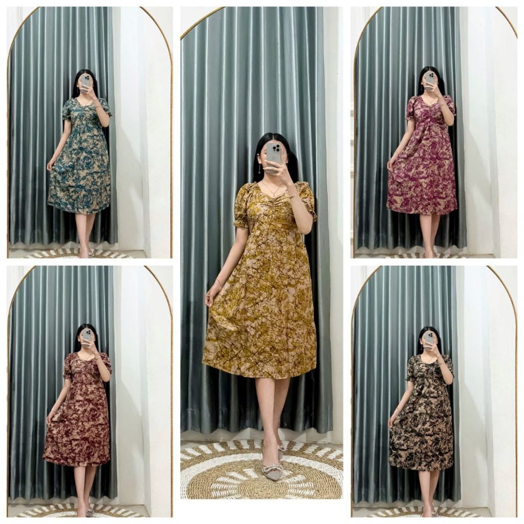 Daster Luna smok/ daster smok / daster premium / daster rayon