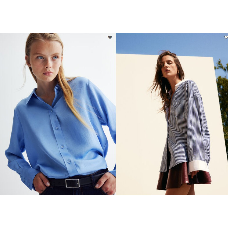 HM H&M preloved jaket kemeja shirt