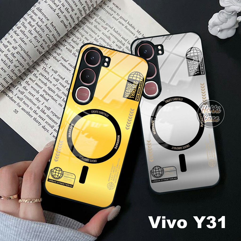 Case Vivo Y31 - Softcase Glass Vivo Y31 - Casing For Vivo Y31 - Silikon Vivo Y31 - Kesing Y31 - Hokk