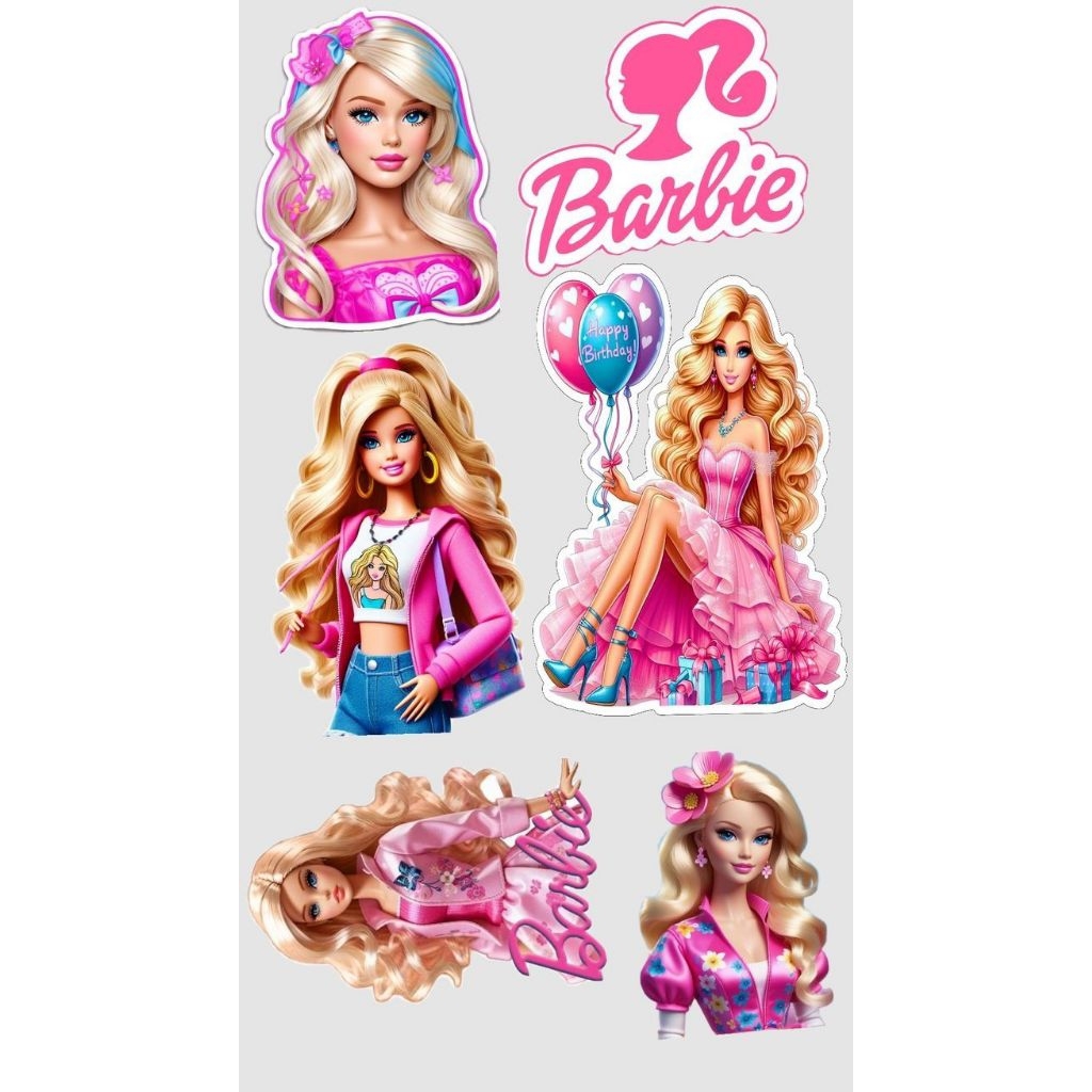 stiker barbie,stiker anak perempuan,stiker anak,mainan anak,stiker hp,stiker helm,stiker tempel,stik