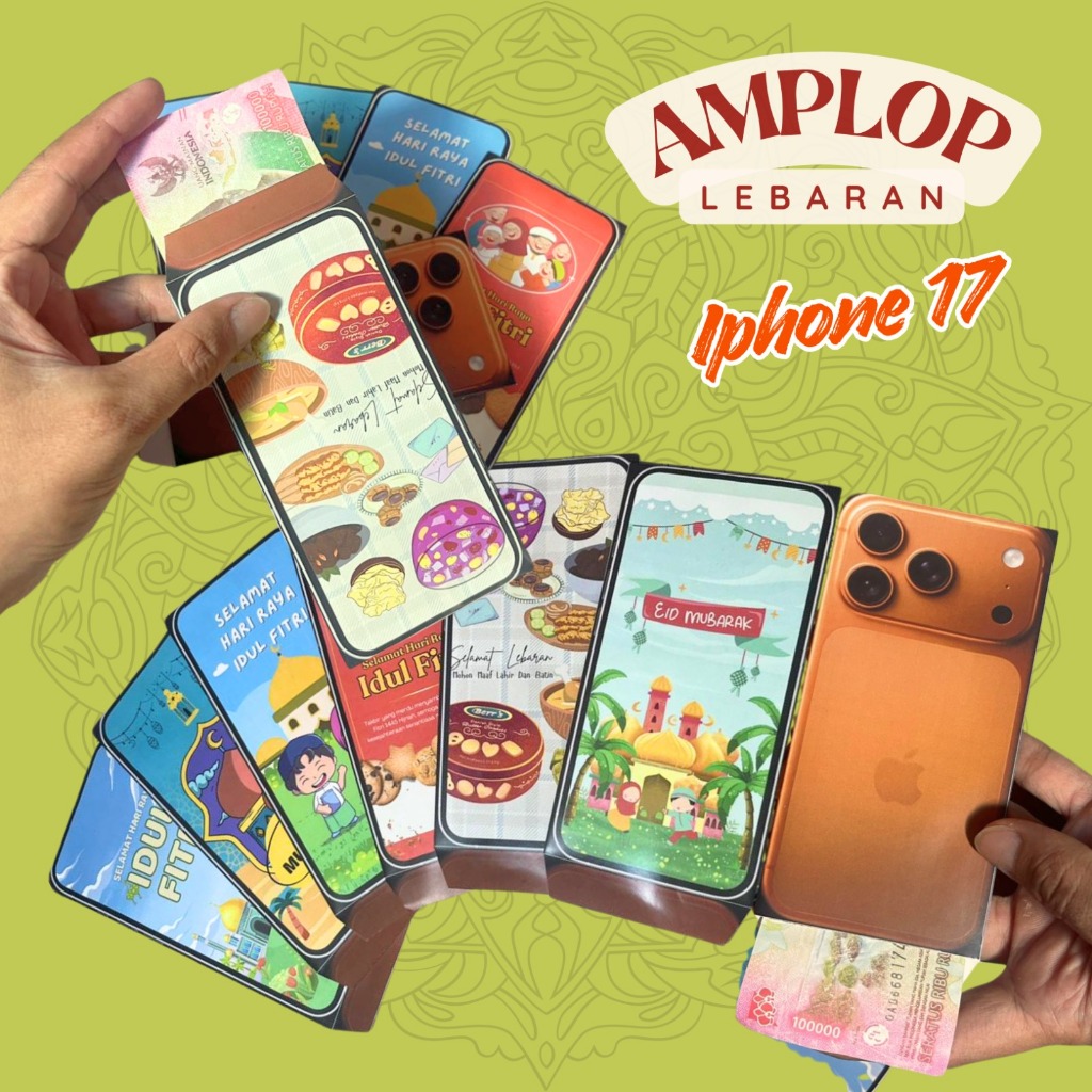 amplop lebaran unik // amplop viral // amplop angpau thr // amplop uang