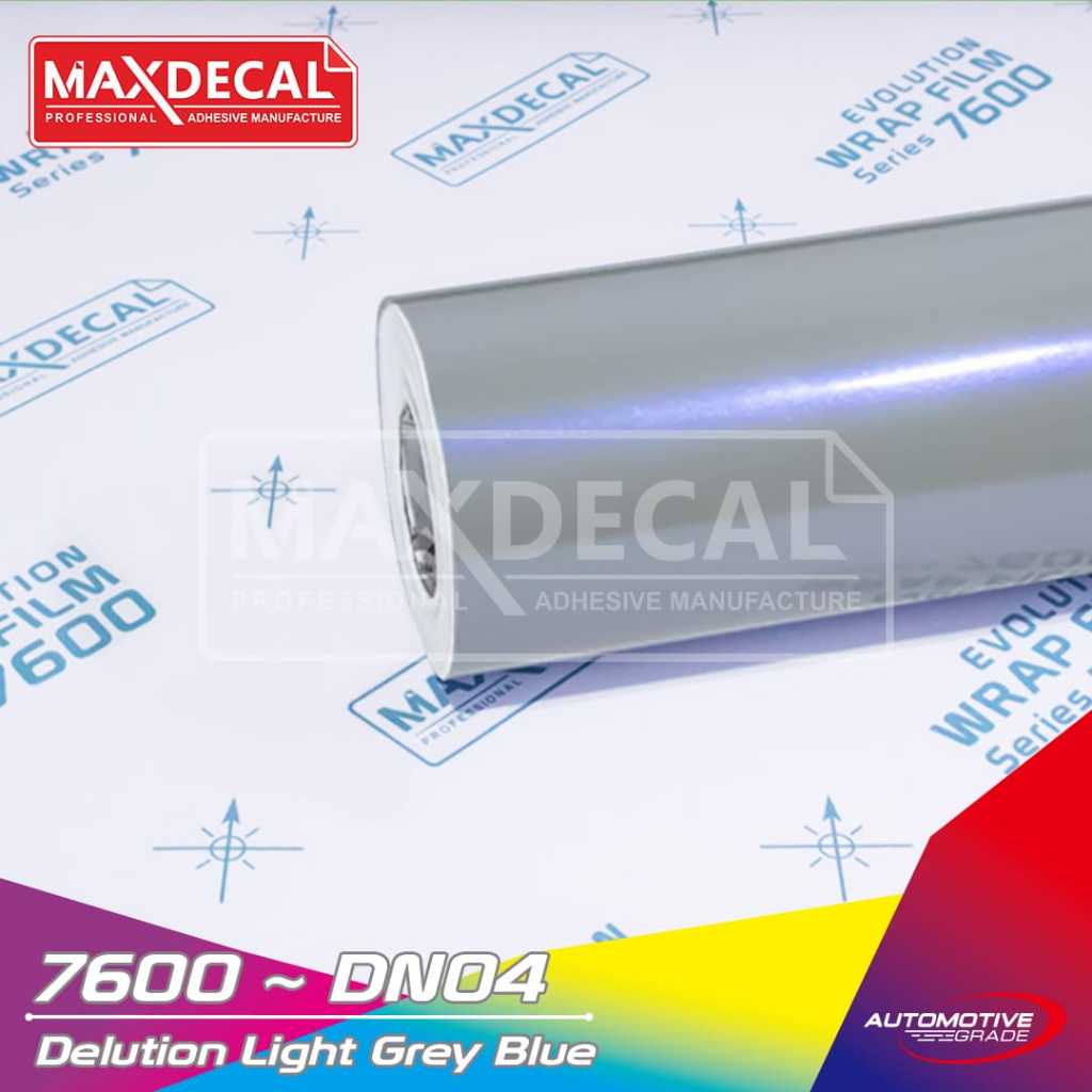 STICKER SKOTLET MAXDECAL 7600-DN04 ABU MUDA LEMBAYUNG BIRU 50 CM X 9 METER