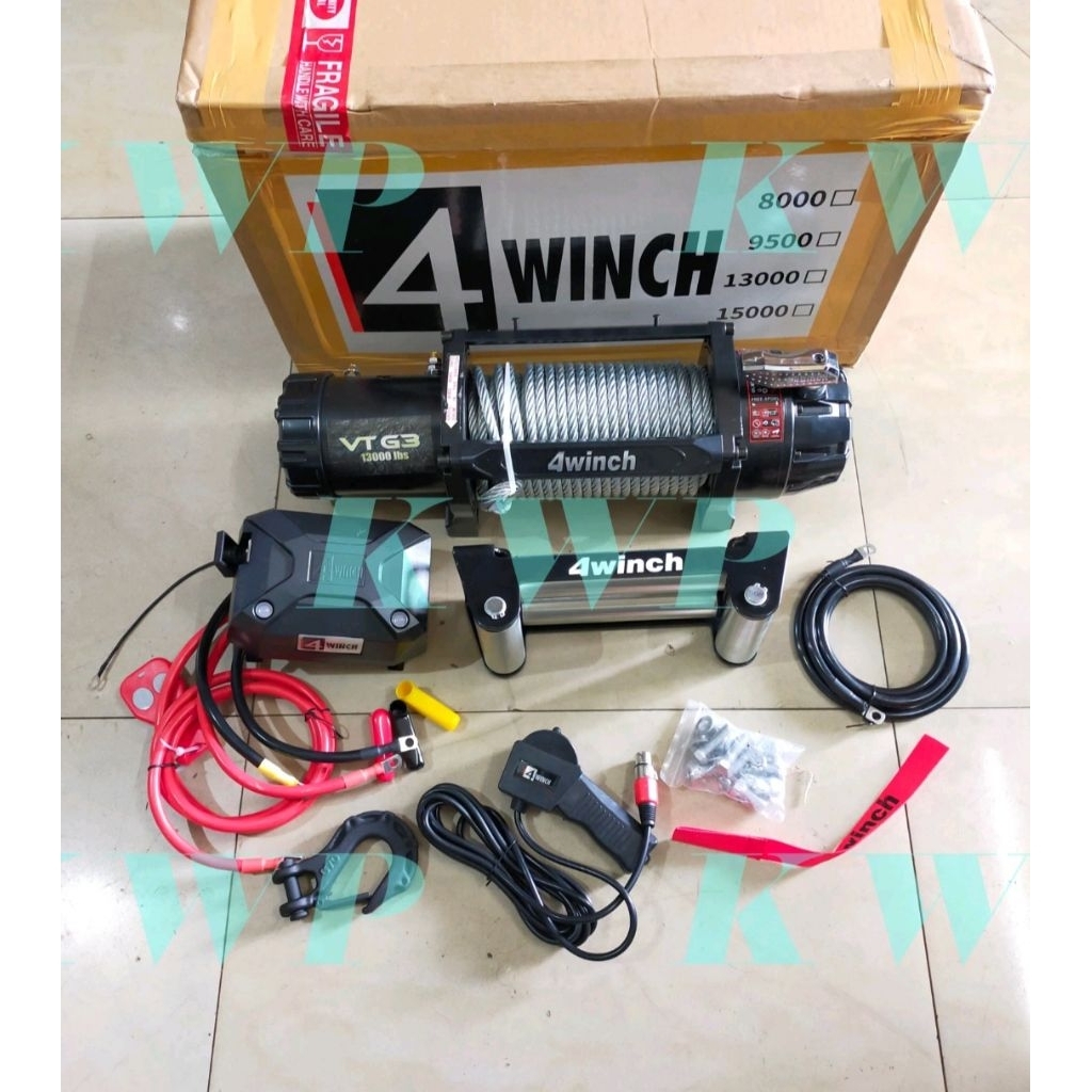 WINCH 4WINCH 13.000LBS 12VOLT SLING BAJA