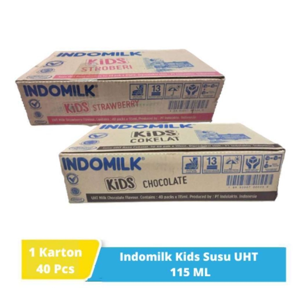 Susu Indomilk Kids Kotak 1 Dus Isi 40