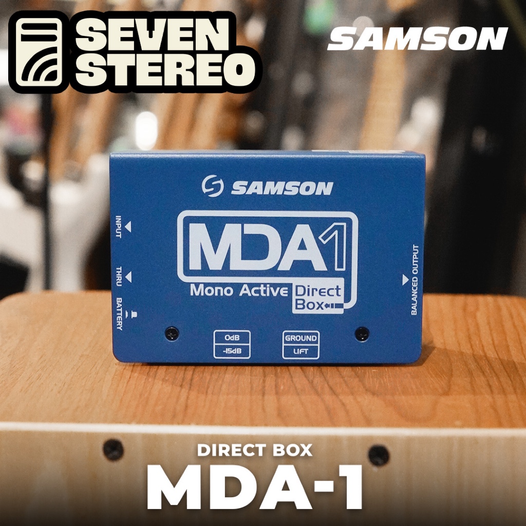 Samson MDA1 Mono Active Direct Box - DI Box