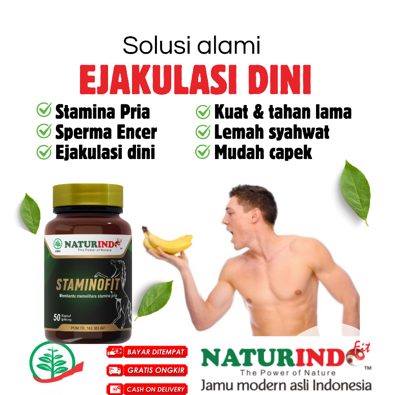 Naturindo Staminofit Herbal Pria Kesuburan COD