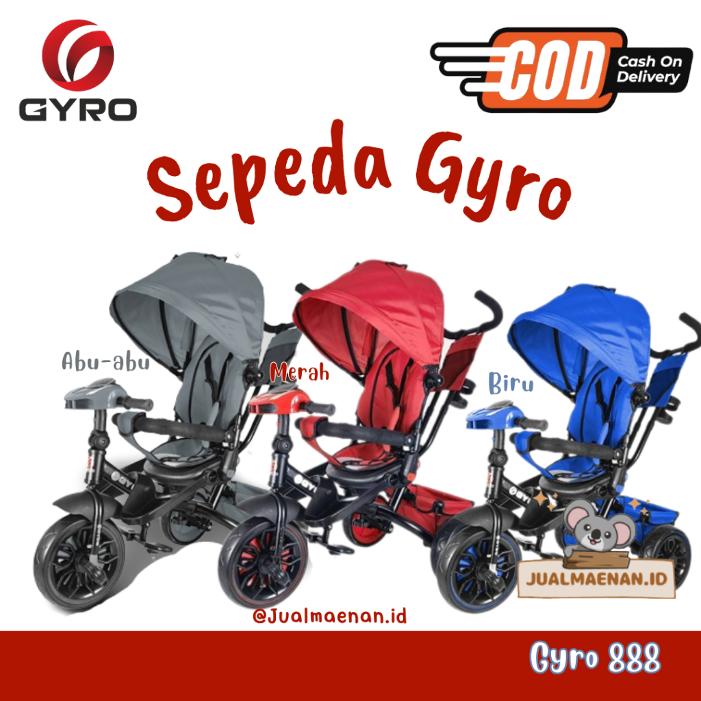 Sepeda Stroler Anak GYRO 888