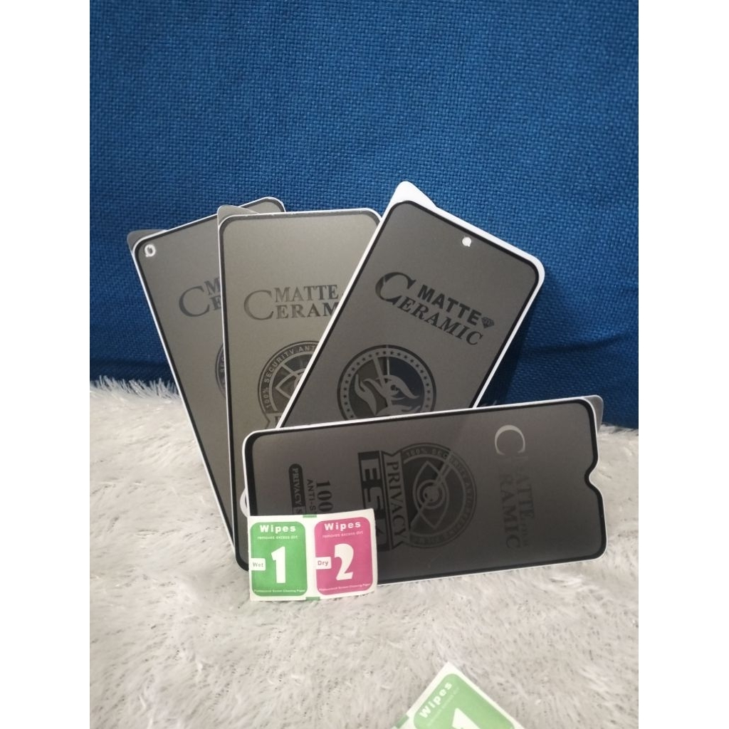Anti Gores Matte Spy Oppo A5S Temper Glass Anti Panas
