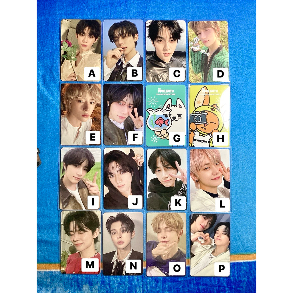txt pc yeonjun soobin beomgyu taehyun hueningkai ppulbatu hwangchoon choi yeongmeong dagonyang hmm n