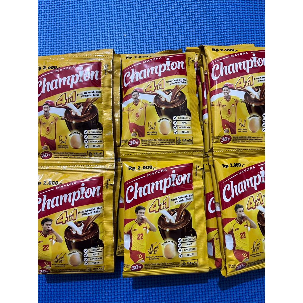 Energen Champion 1 Renceng isi 10