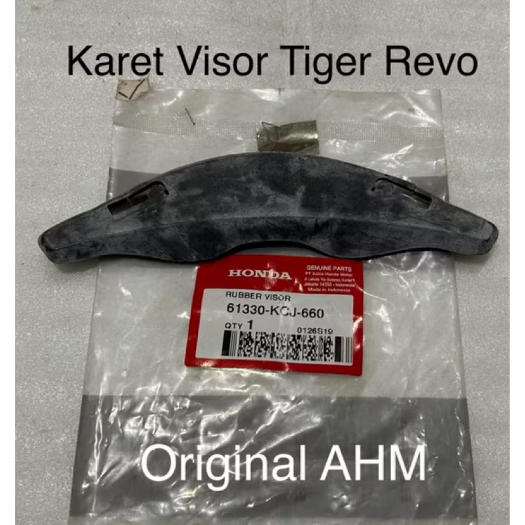 Karet Visor Tiger Revo Ori AHM 61330 KCJ 660 61330-kcj-660
