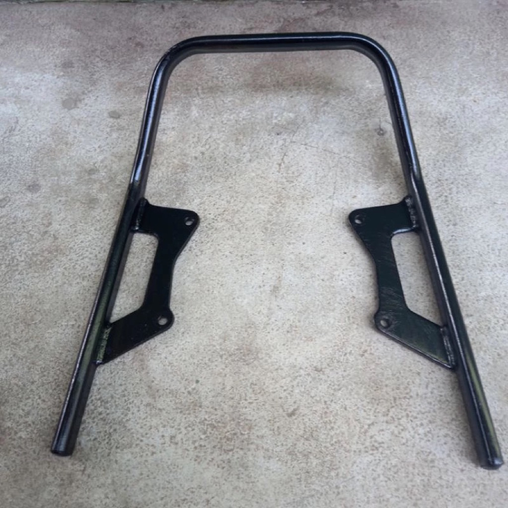 Begel behel pegangan tangan jok belakang Kawasaki Kaze R Original copotan motor