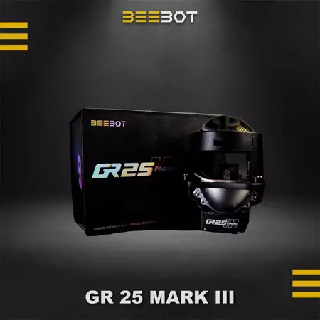 PROJECTOR BI-LED GR 25 MK III HEADLAMP BLUE LENS 2,5 INCH PLUG AND PLAY BEEBOT