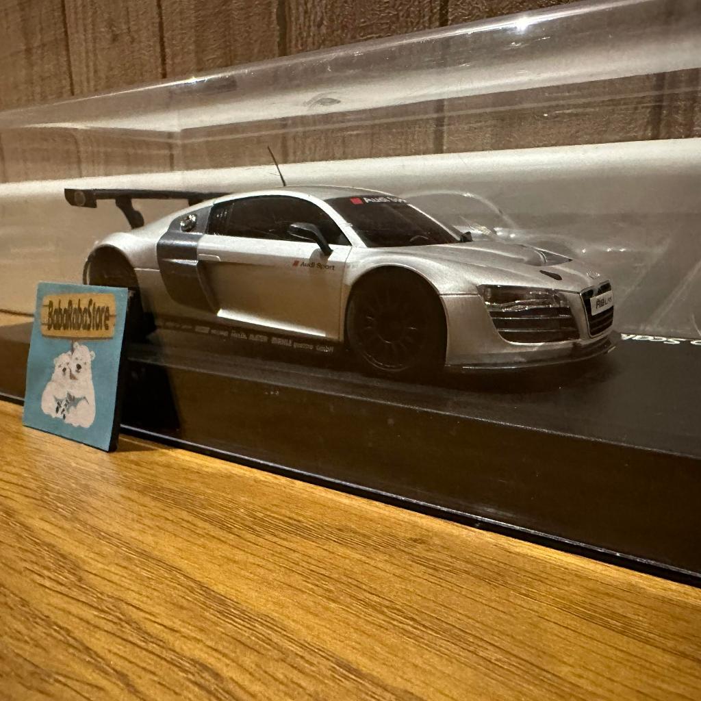 Kyosho Asc Autoscale Mini Z Mini-Z Audi R8 LMS Silver Super Rare Body RC