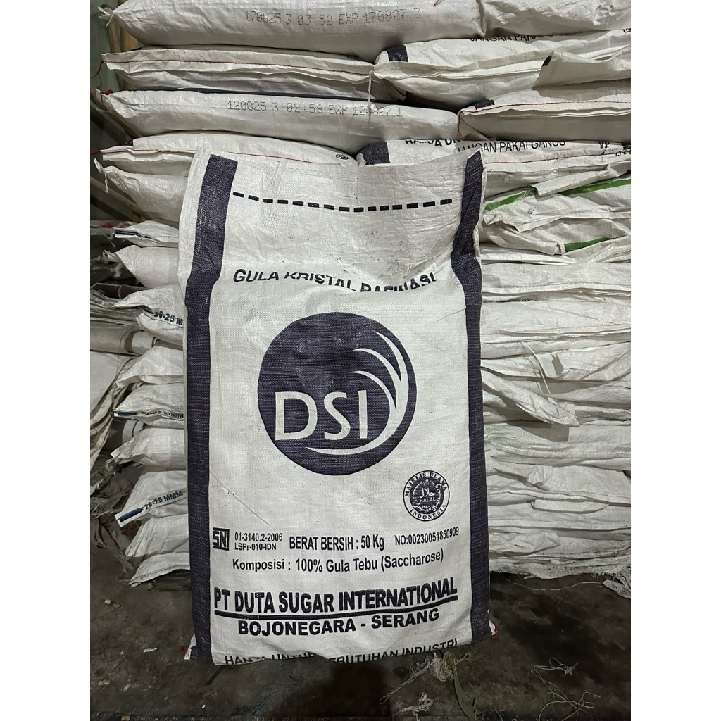 KARUNG BEKAS GULA 50KG ISI 50LEMBAR