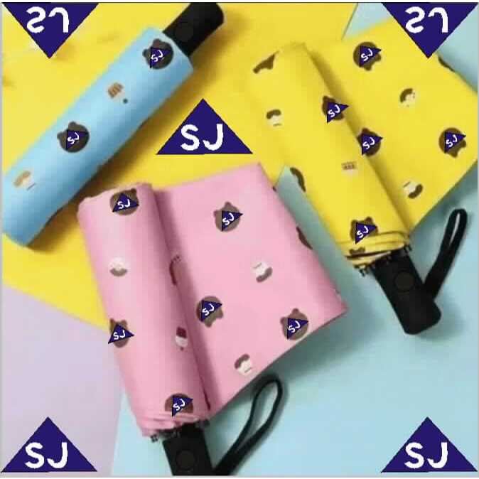 Payung Lipat Motif Buah Buahan/PAYUNG LIPAT BUAH ANTI UV