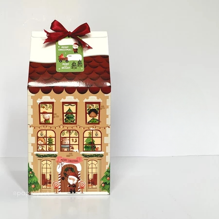 Box Natal Christmas Box Toples Cookies Christmas Natal Box Rumah Natal Box Cookies Buat isi 3 Toples